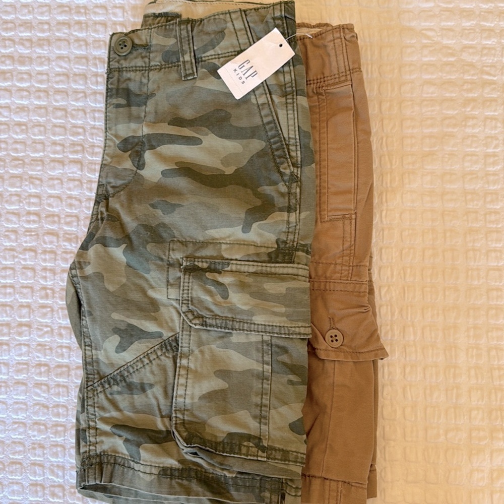 Two Size 7 Cargo Shorts from GAP Kids